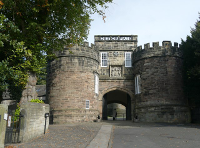 Skipton castle in North Yorkshire